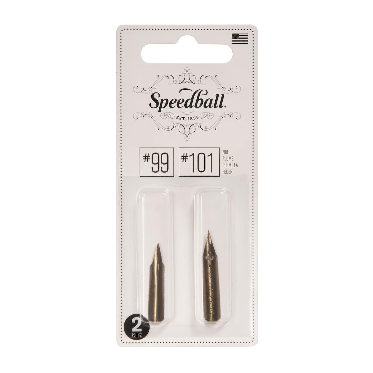 Speedball® Pointed Pen Nib Set, 2ct.